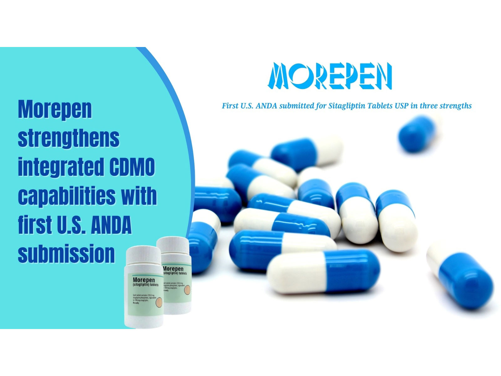 Morepen Strengthens Integrated CDMO Capabilities with First U.S. ANDA Submission for Sitagliptin Tablets