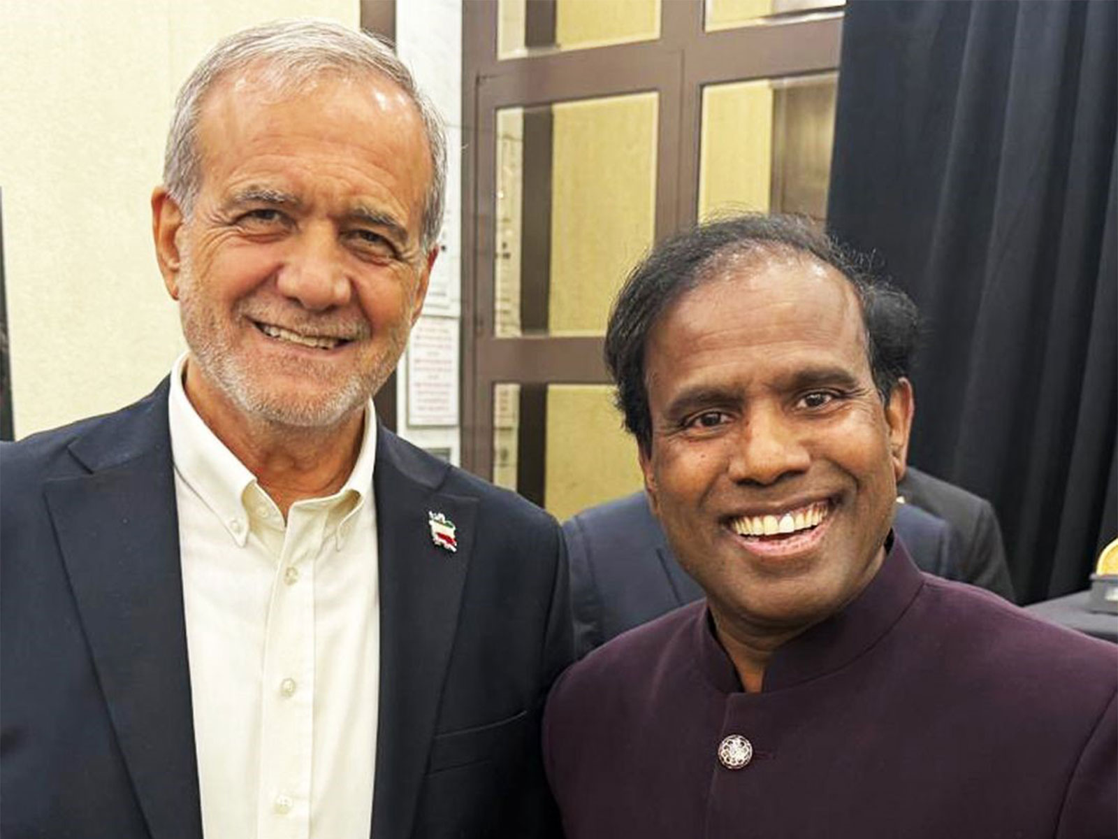 Dr. K. A. Paul Meets Iran President Masoud Pezeshkian in New York, Discusses Global Peace