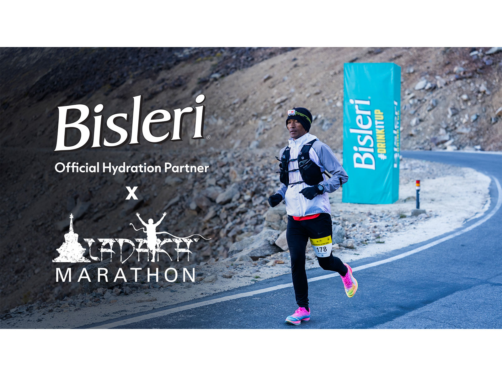 Bisleri International Partners with the Ladakh Marathon as Official Hydration Partner for the third consecutive year