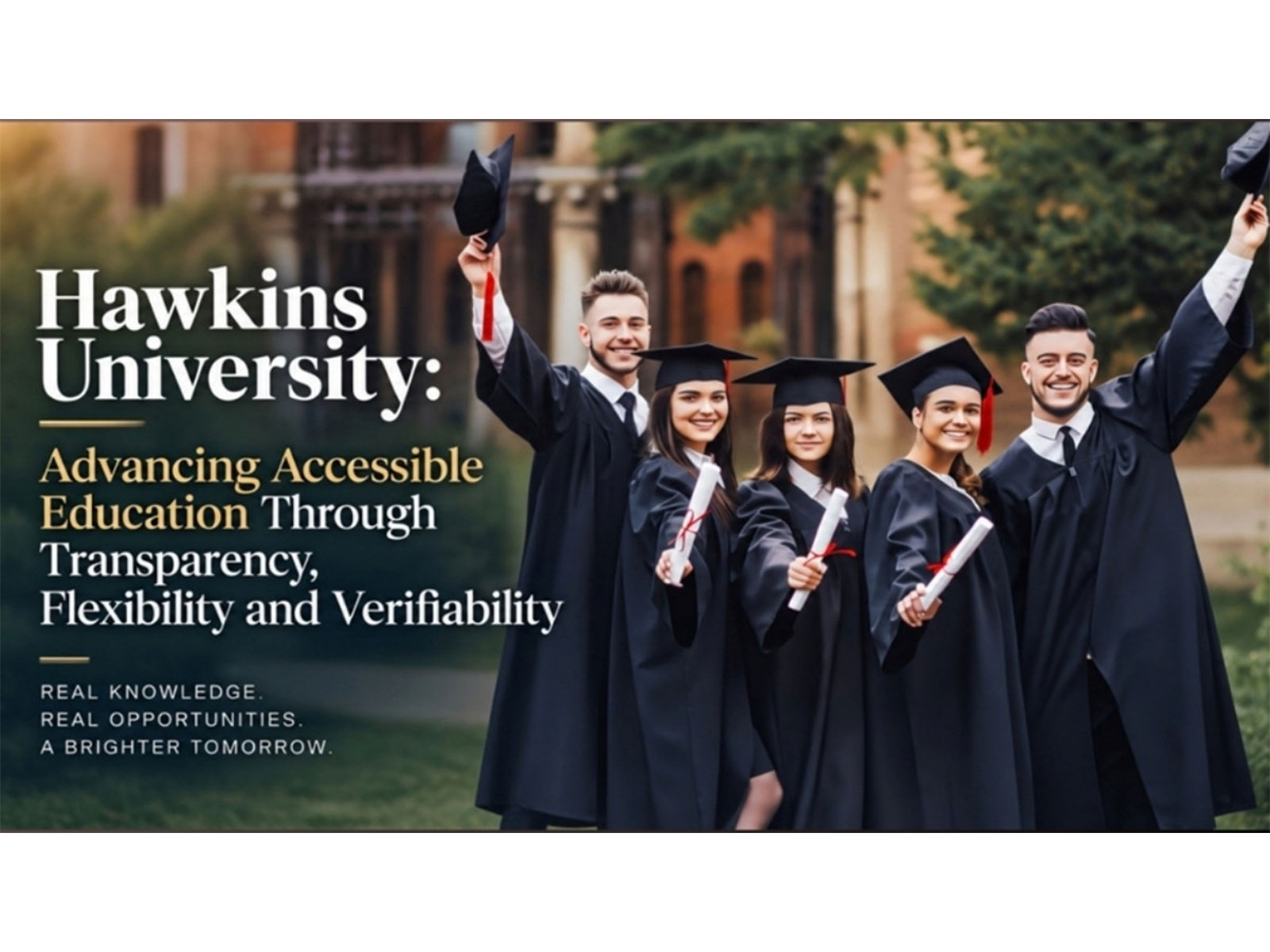 Hawkins University: Advancing Accessible Education Through Transparency, Flexibility and Verifiability