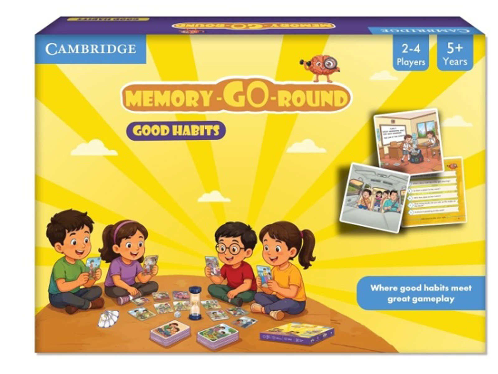 Cambridge’s Memory Go Round: Good Habits, a new educational game