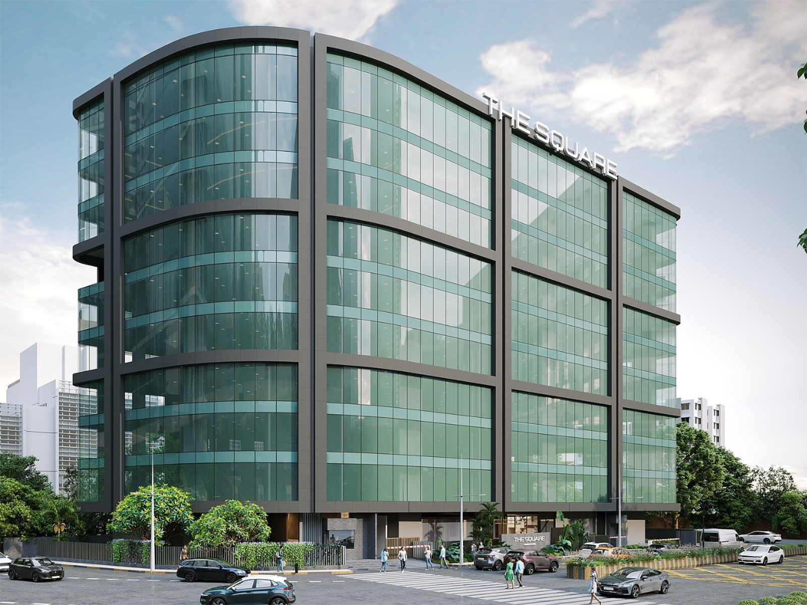 The Square, a commercial hub developed by Promoters of Lloyds Realty