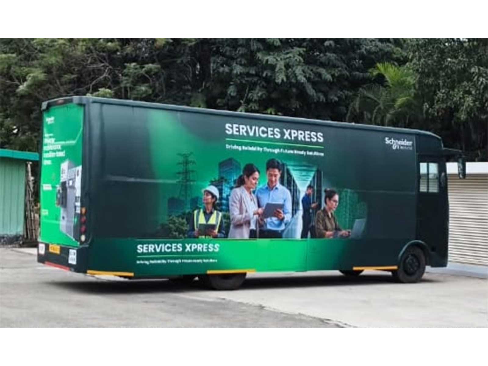 Schneider Electric brings mobile service innovation hub to South India with Services Xpress