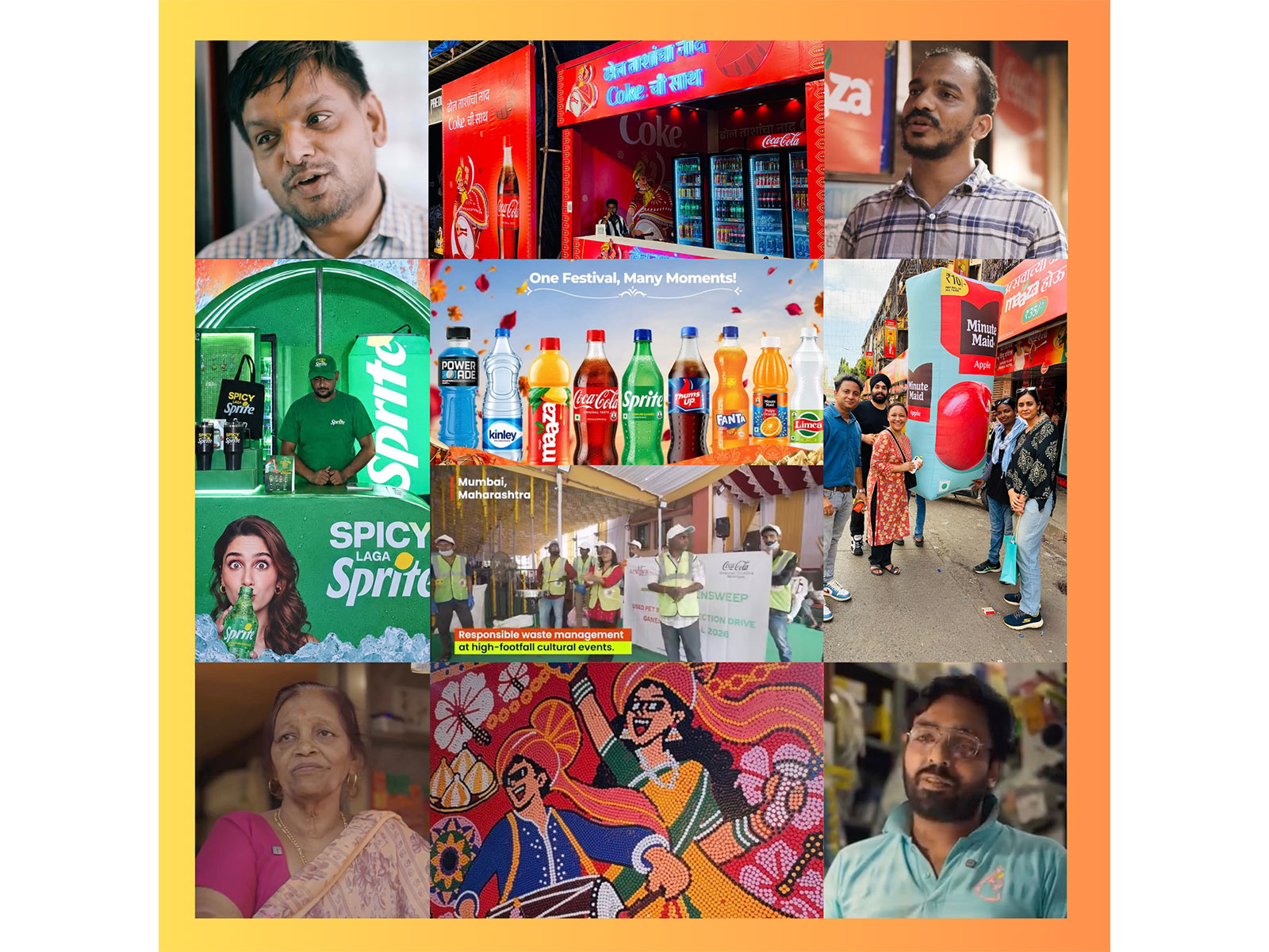 Coca-Cola India bring beverages and shared experiences closer to consumers across Maharashtra during the festive season.
