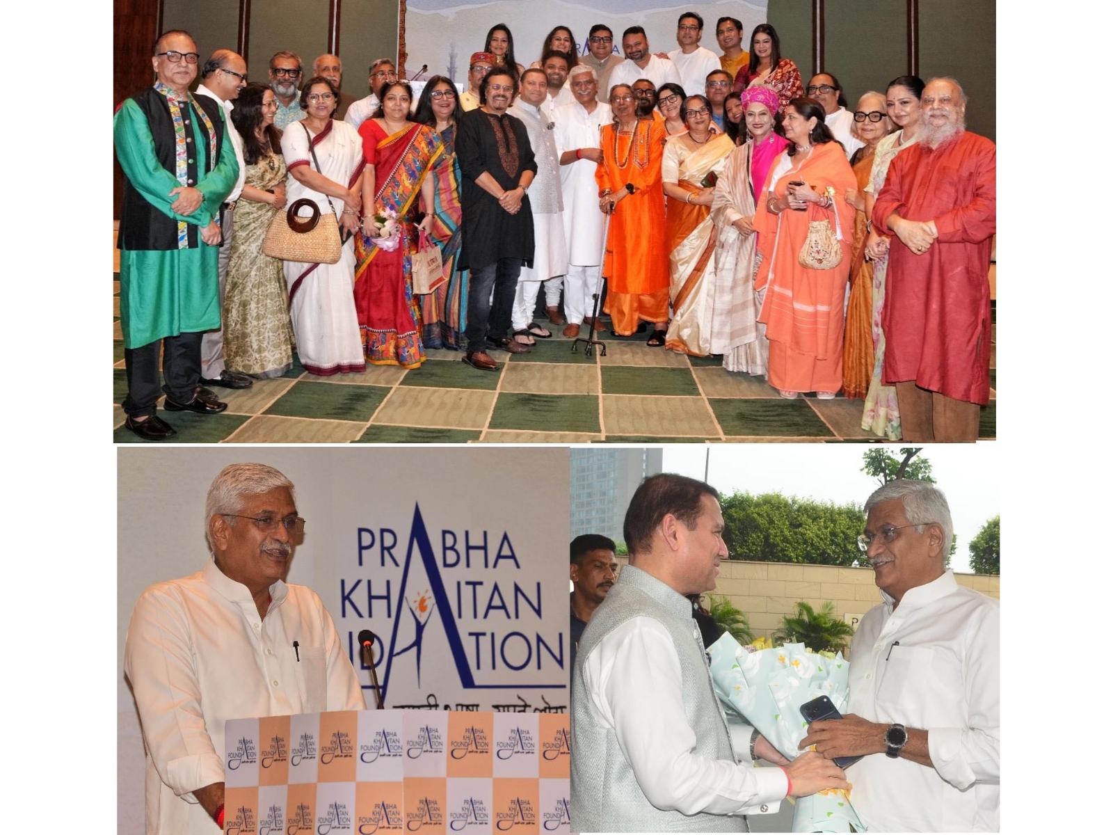 Union Culture Minister Gajendra Singh Shekhawat Lauds Prabha Khaitan’s Legacy at ‘Ek Mulakat’ in Kolkata
