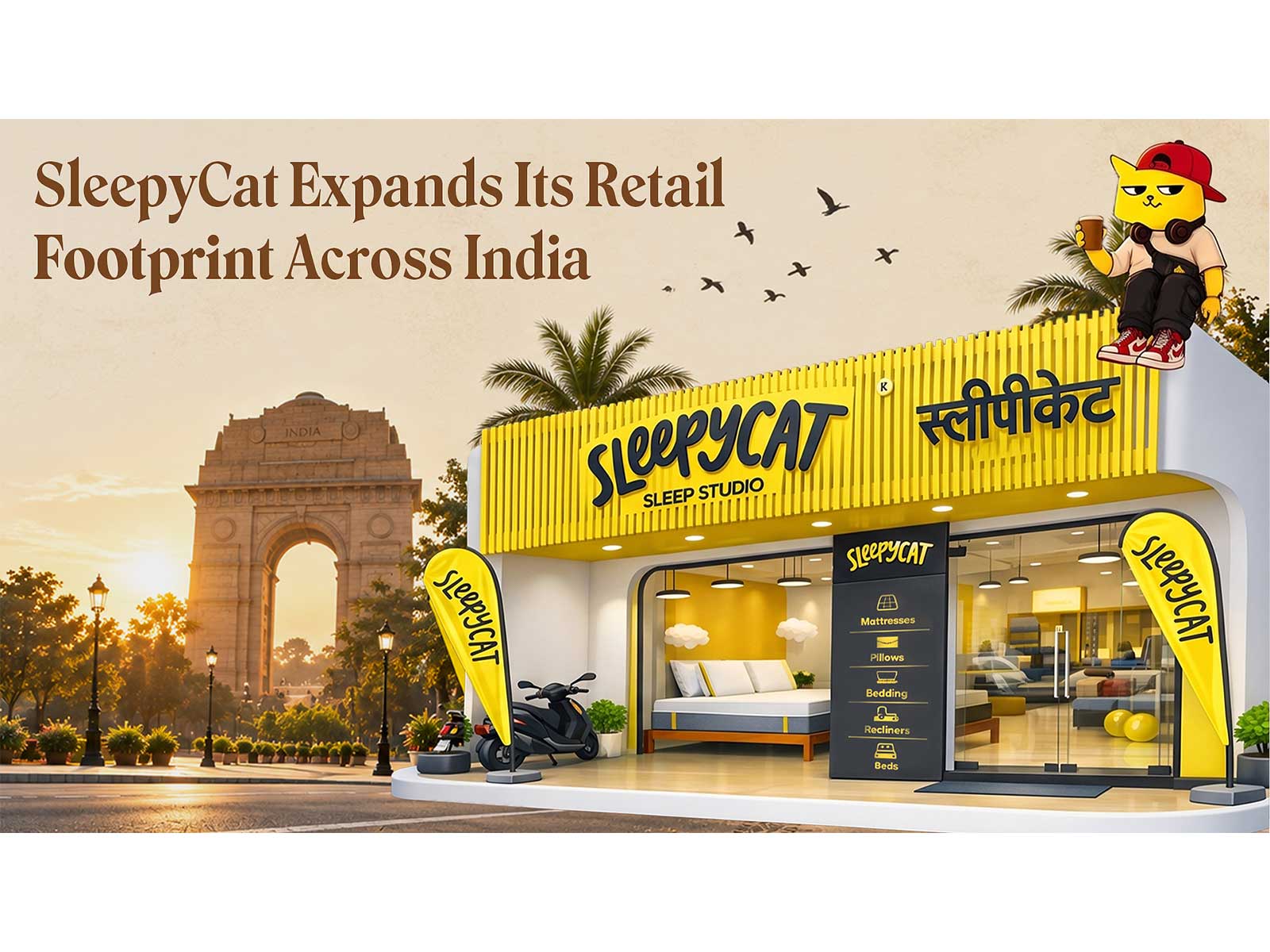 SleepyCat Expands Its Retail Footprint Across India