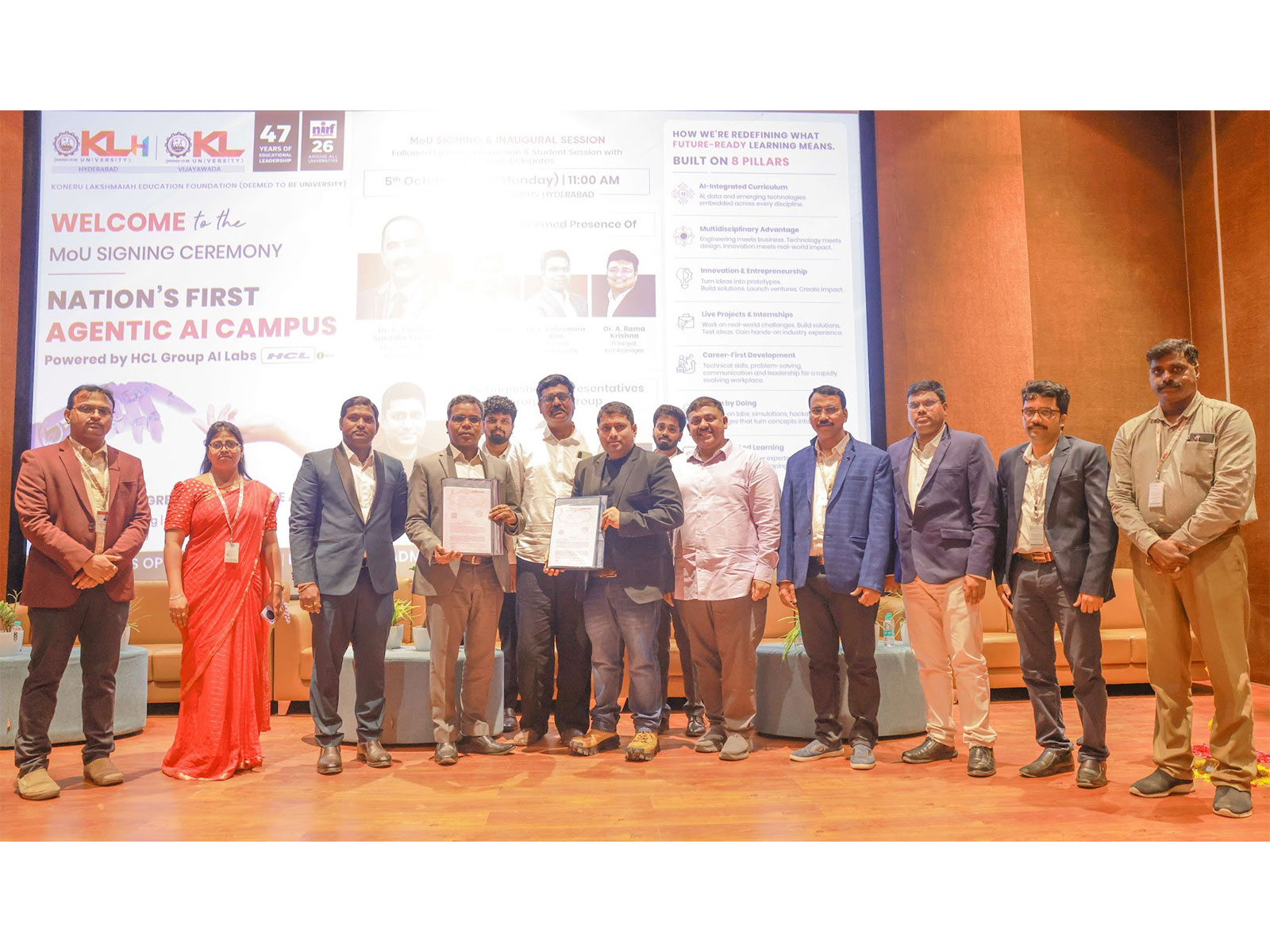 India’s First Agentic AI Campus Takes Shape at KLH Hyderabad