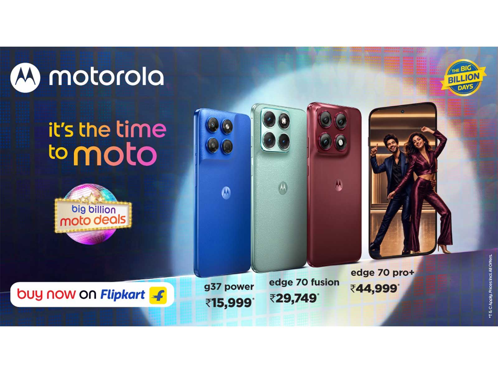 Motorola starts #BigBillionMotoDeals with attractive festive savings