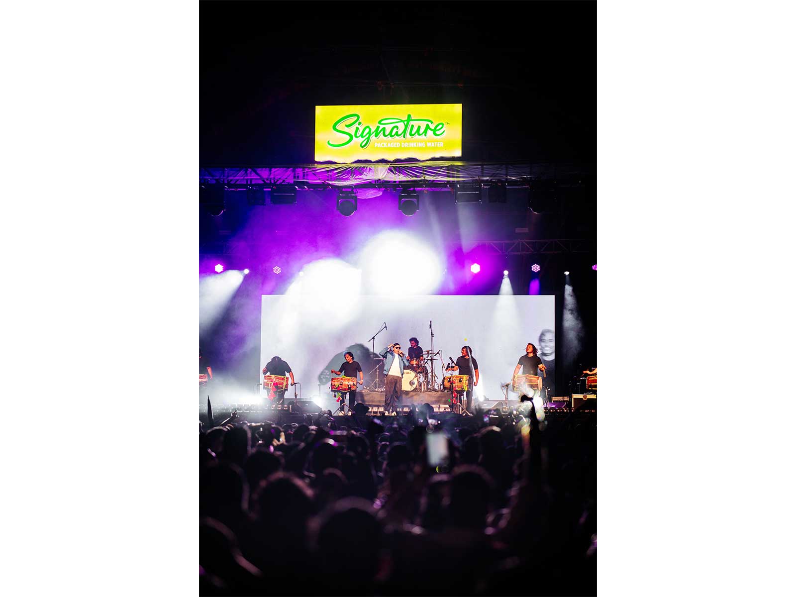 Sukhbir performs at the Ziro Festival, presented by title sponsor Signature Packaged Drinking Water.