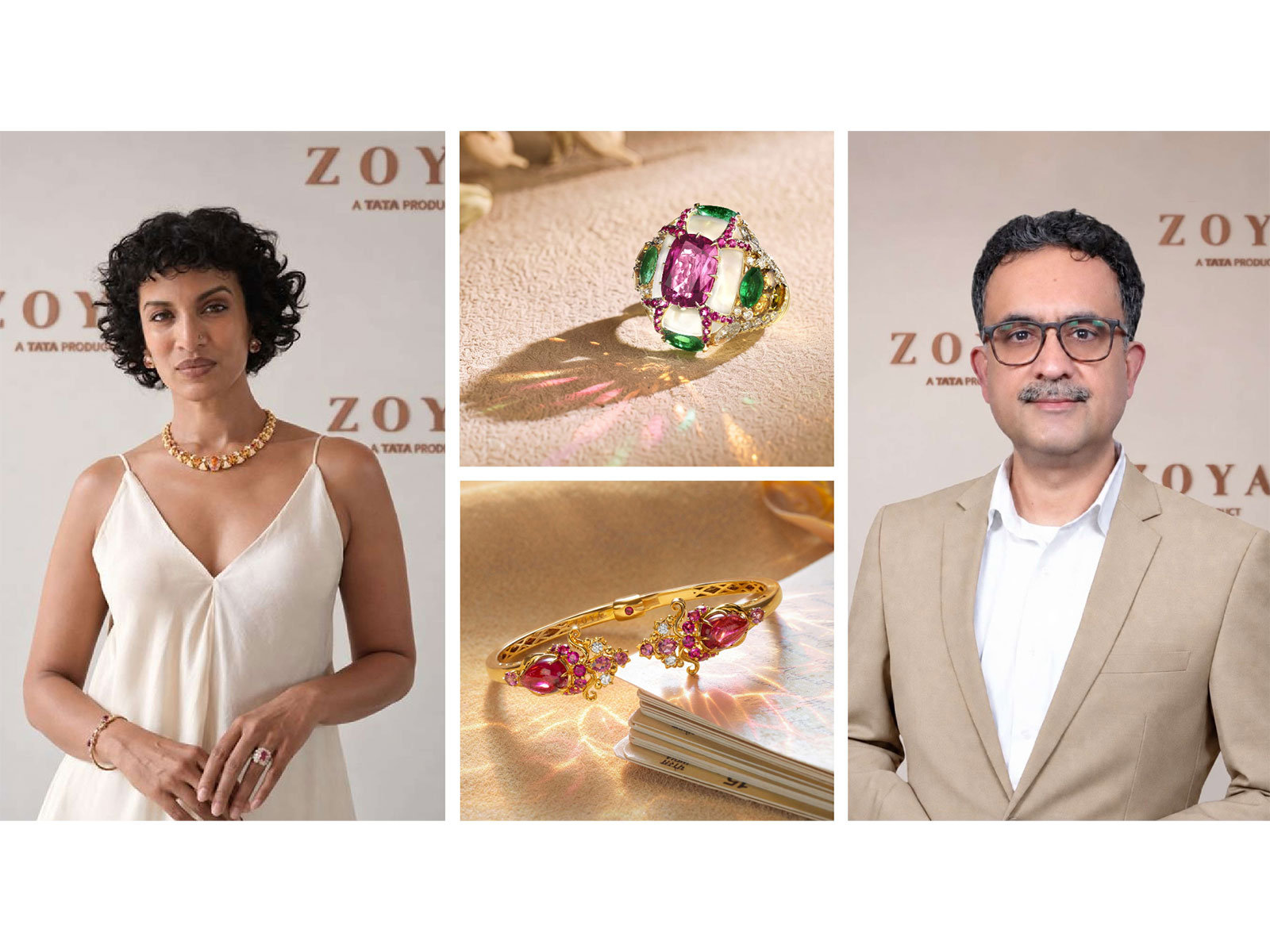 Acclaimed sitarist Anoushka Shankar and Arun Narayan, CEO, Titan Jewellery Division, launch ZOYA High Jewellery ‘Her Again’