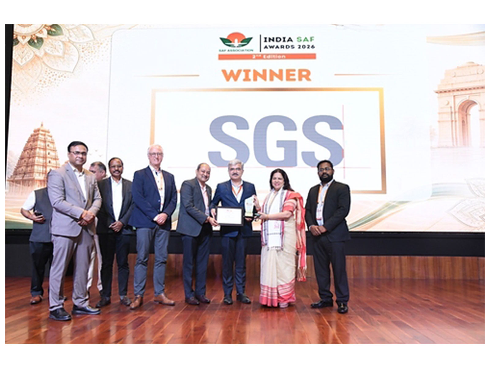 Sgs wins Saf Supply Chain Excellence Award at India Saf Conclave & Awards 2026