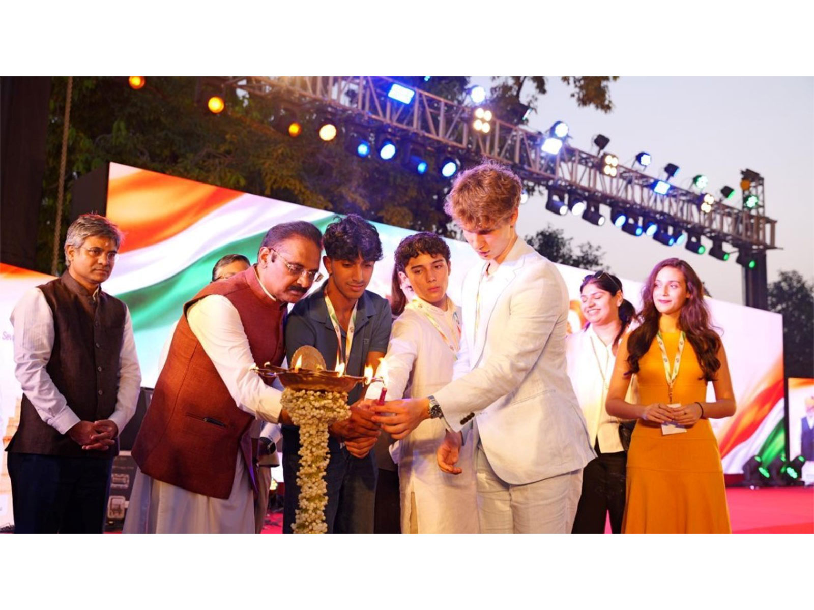 A national gathering in New Delhi marks 25 years of governance under the leadership of Prime Minister Narendra Modi; Asian Games champions felicitated for bringing glory to India.