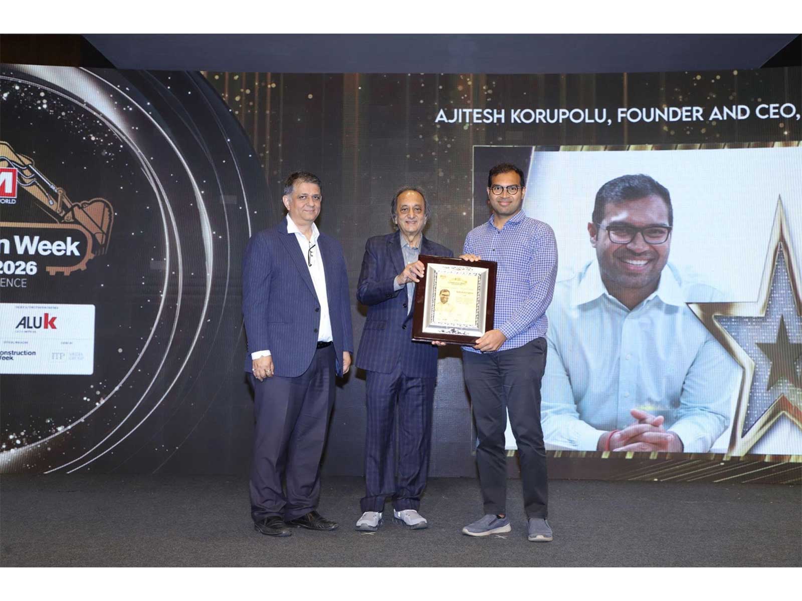 Ajitesh Korupolu, CEO, ASBL awarded with Growth Leader of the Year