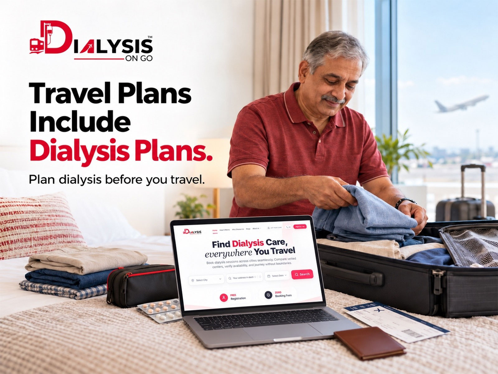 DialysisOnGo Helps Dialysis Patients Book Dialysis Centres Across India While Travelling
