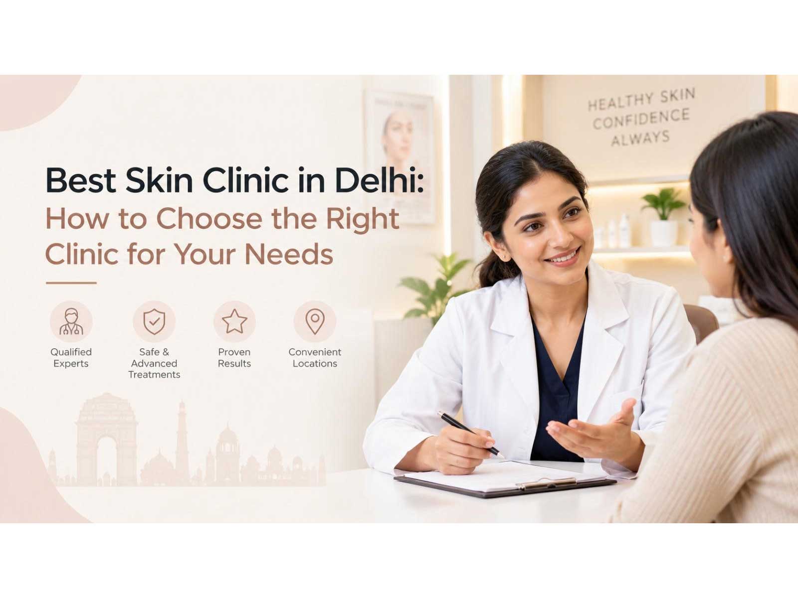 Best Skin Clinic in Delhi: How to Choose the Right Clinic for Your Needs 