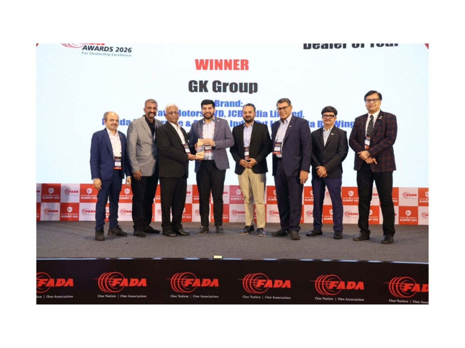 Raipur-headquartered GK Group bags seven prestigious honours, including the coveted Dealer of the Year and Best Dealer Group awards, bringing pride to Chhattisgarh and Vidarbha.