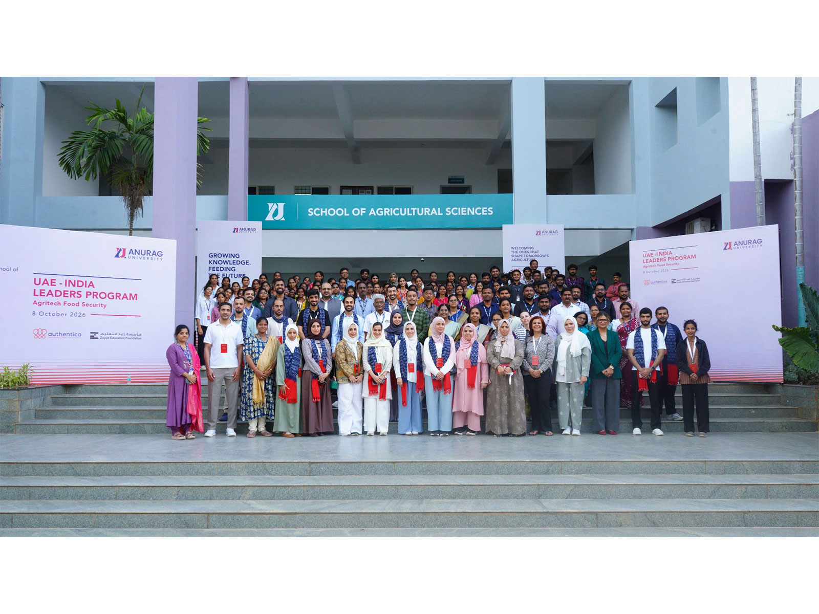 UAE–India Leaders Program Delegation Explores Anurag University’s Research and Innovation Ecosystem