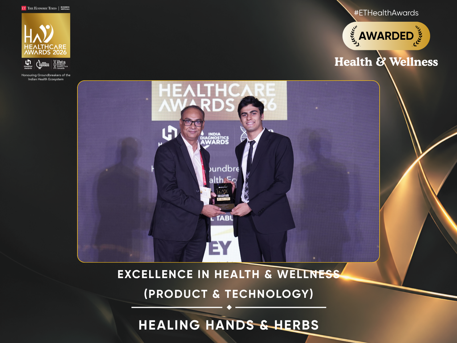 Healing Hands & Herbs Receives National Jury Recognition at Economic Times Healthcare Awards 2026.