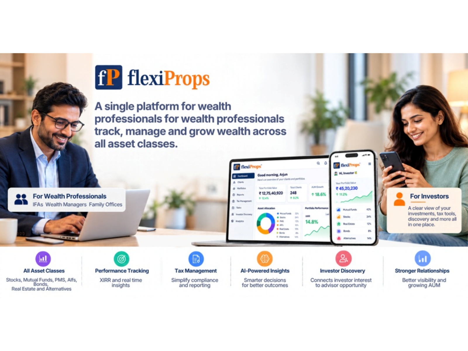 From Seven Disconnected Tools to One Wealth Operating System: flexiProps Simplifies Wealth Management for India’s Professionals
