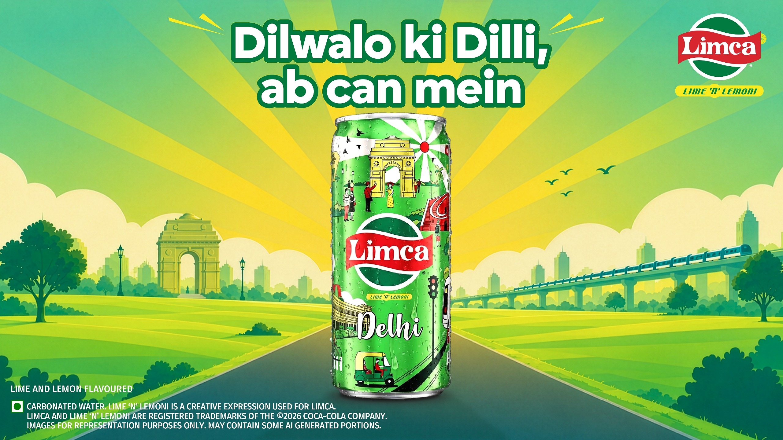 Limca unveils its first-ever Limca Delhi City Can, a limited-edition collectible