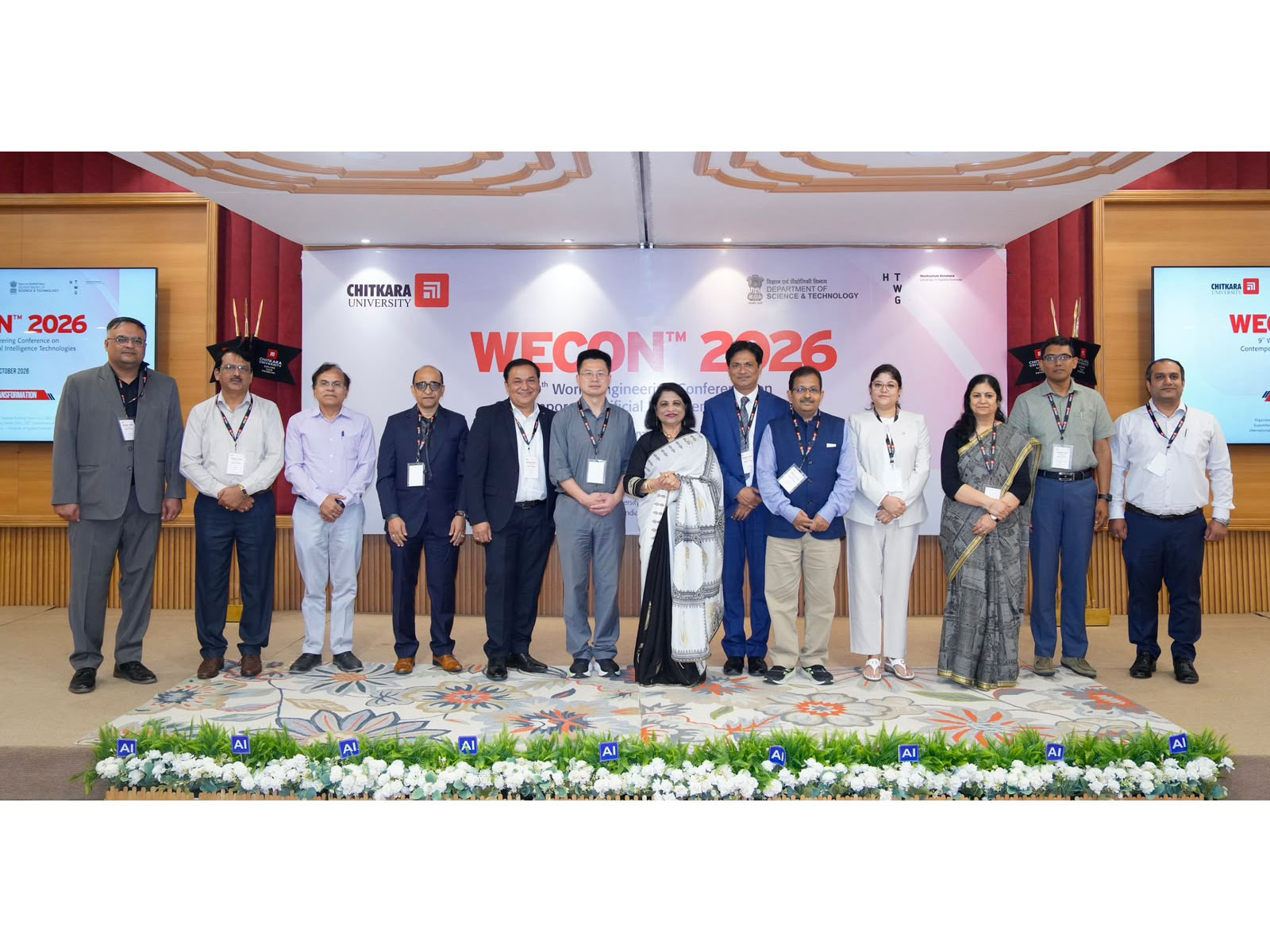 Distinguished experts at WECON 2026, hosted by Chitkara University, to advance conversations on engineering, artificial intelligence, and emerging technologies