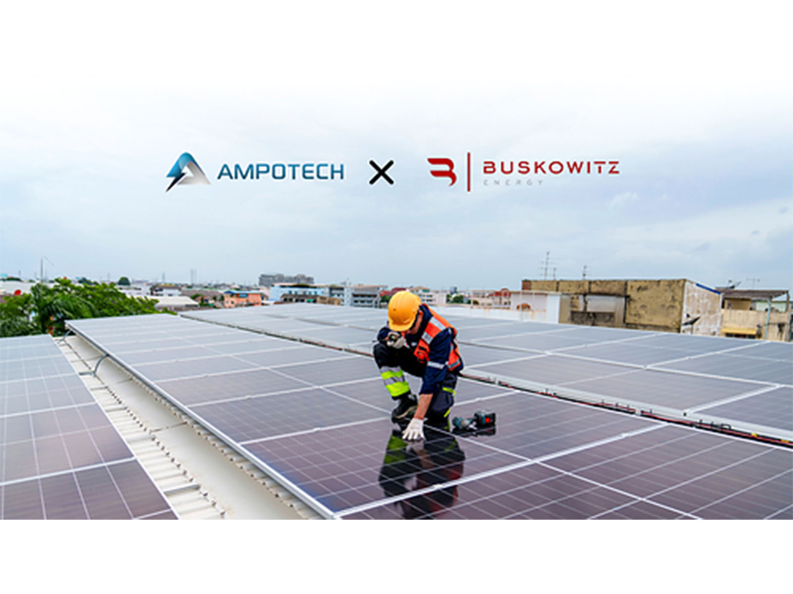 Ampotech and Buskowitz Energy Collaborate to Deliver Integrated Energy Solutions Combining Energy Efficiency, Solar and Battery Storage