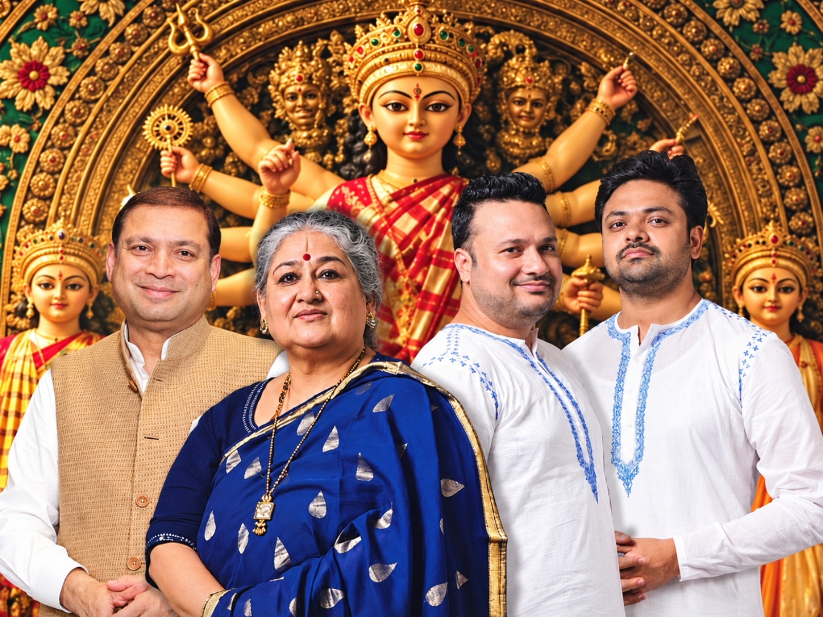 Culturist Sundeep Bhutoria, with Shubha Mudgal, Sourendra, and Soumyojit, teamed up to release Mahalaya – Mahishasur Mardini ki Gatha – in Hindi for the first time