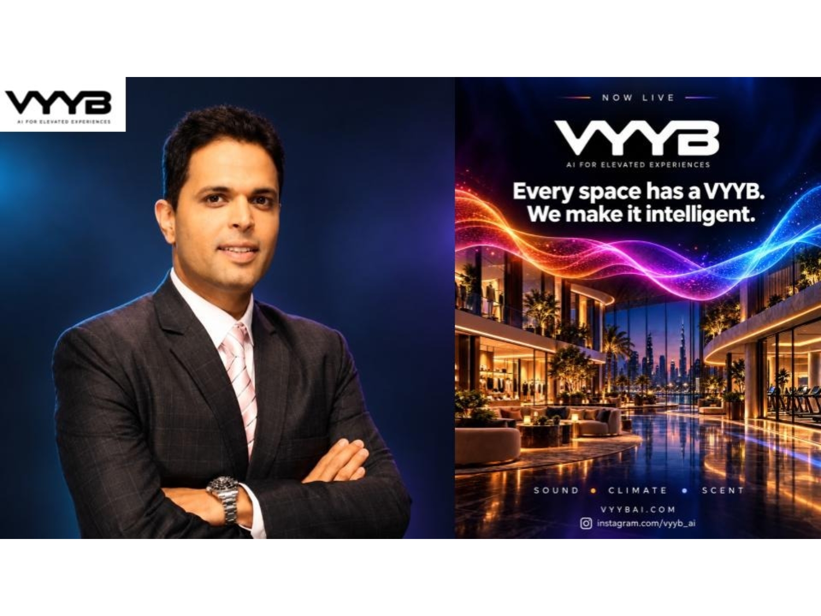 Founded by former TikTok, MX Player, Disney and Times Network executive Nikhil Gandhi, the UAE-based venture is developing AI solutions across music, climate and scent