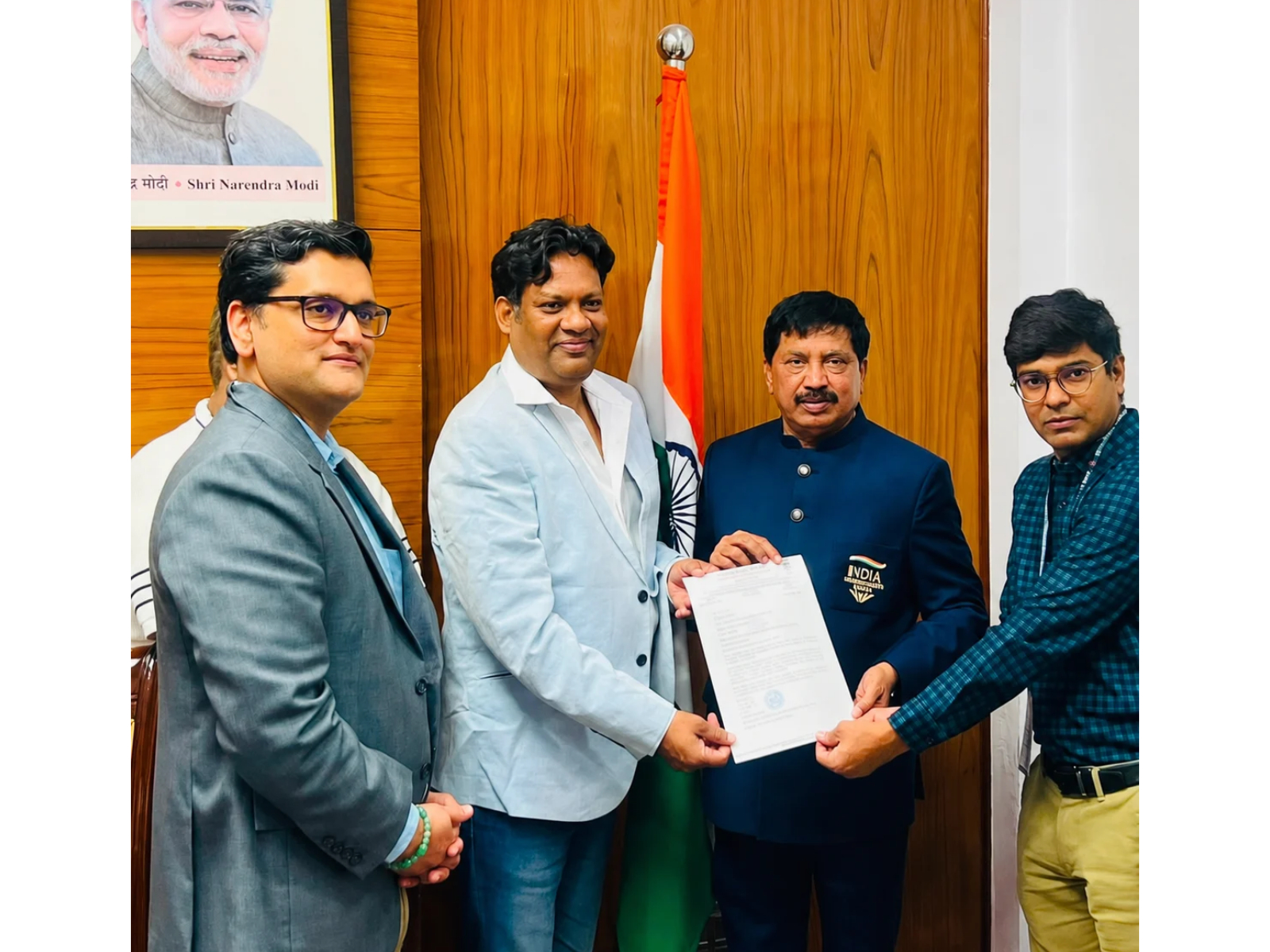 Appointment announced at the Paralympic Committee of India Head Office in the presence of PCI leadership