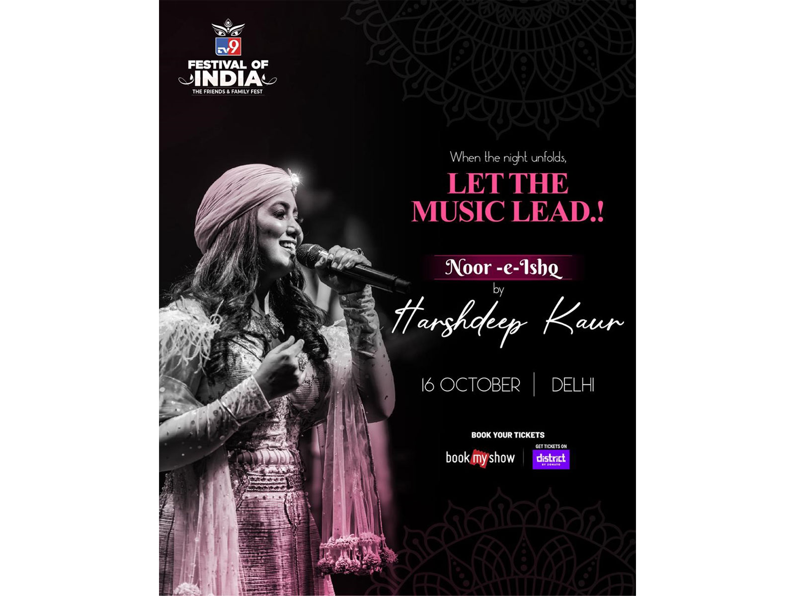 The ‘Sufi Ki Sultana’ brings an evening of Bollywood hits, soulful Sufi melodies and Punjabi favourites to the festival’s opening night at Major Dhyan Chand National Stadium, New Delhi