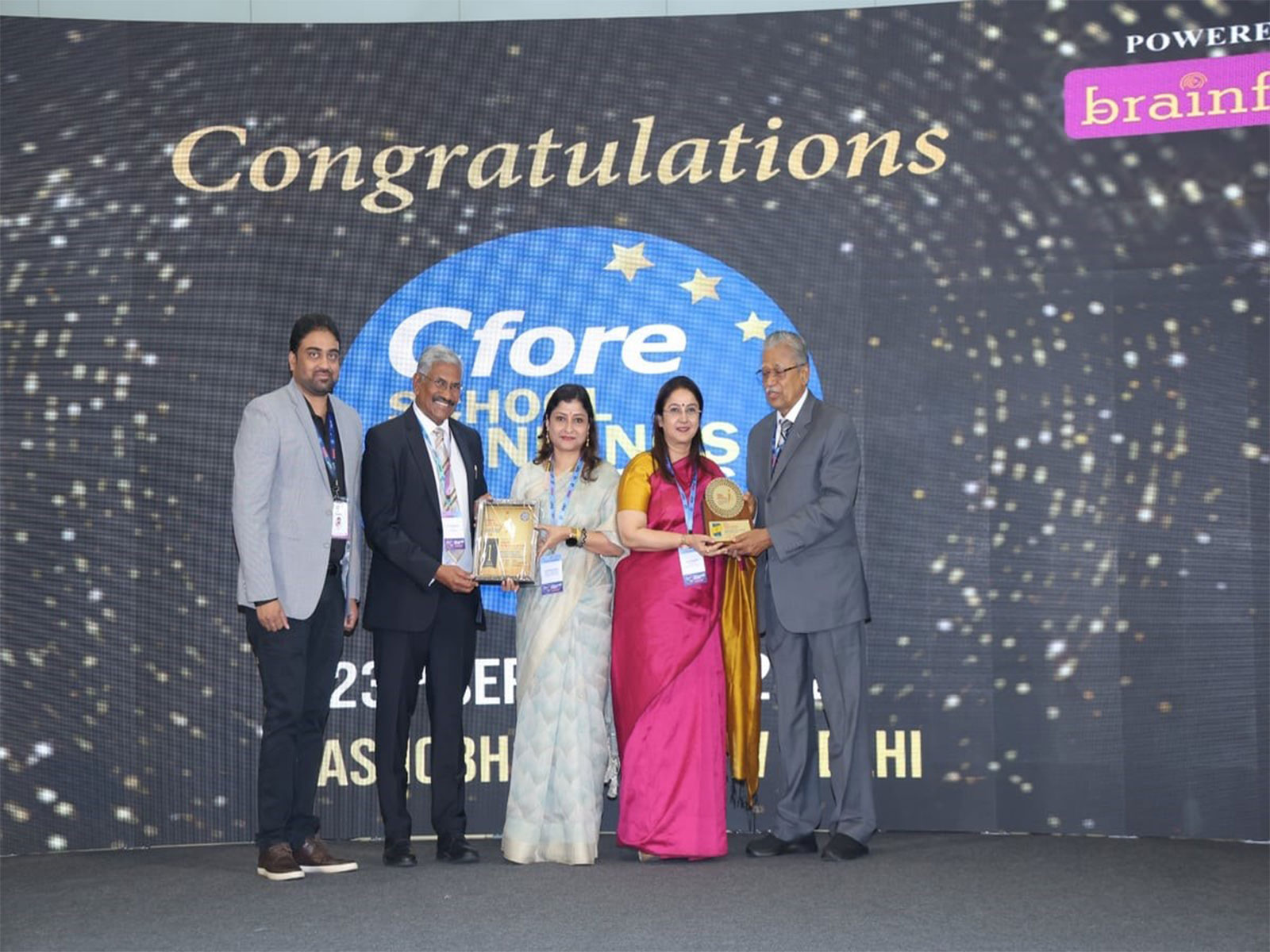 Delhi Public School Varanasi secures the No. 1 position in the city in the C-Fore School Survey, recognising its commitment to educational excellence