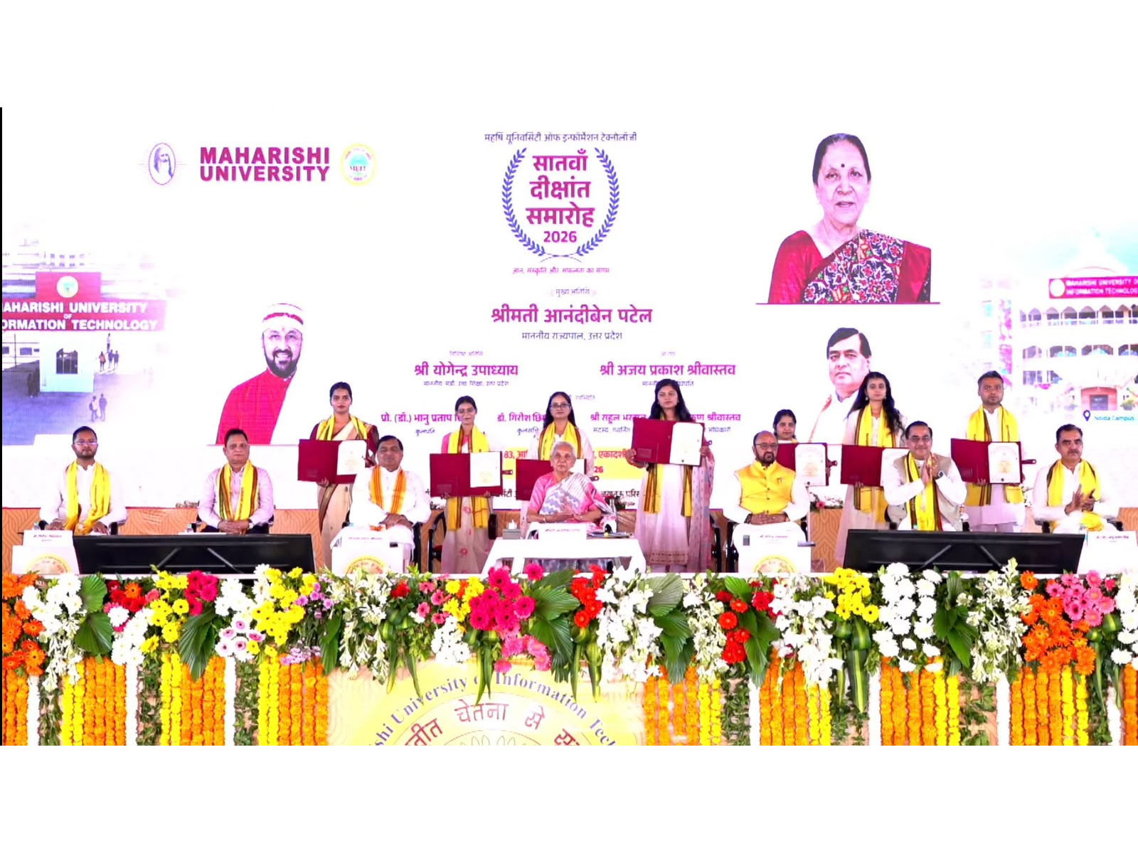 2,279 Students Awarded Degrees and Diplomas at Maharishi University’s 7th Convocation; Governor Visits Mini Expo Showcasing Student Projects 