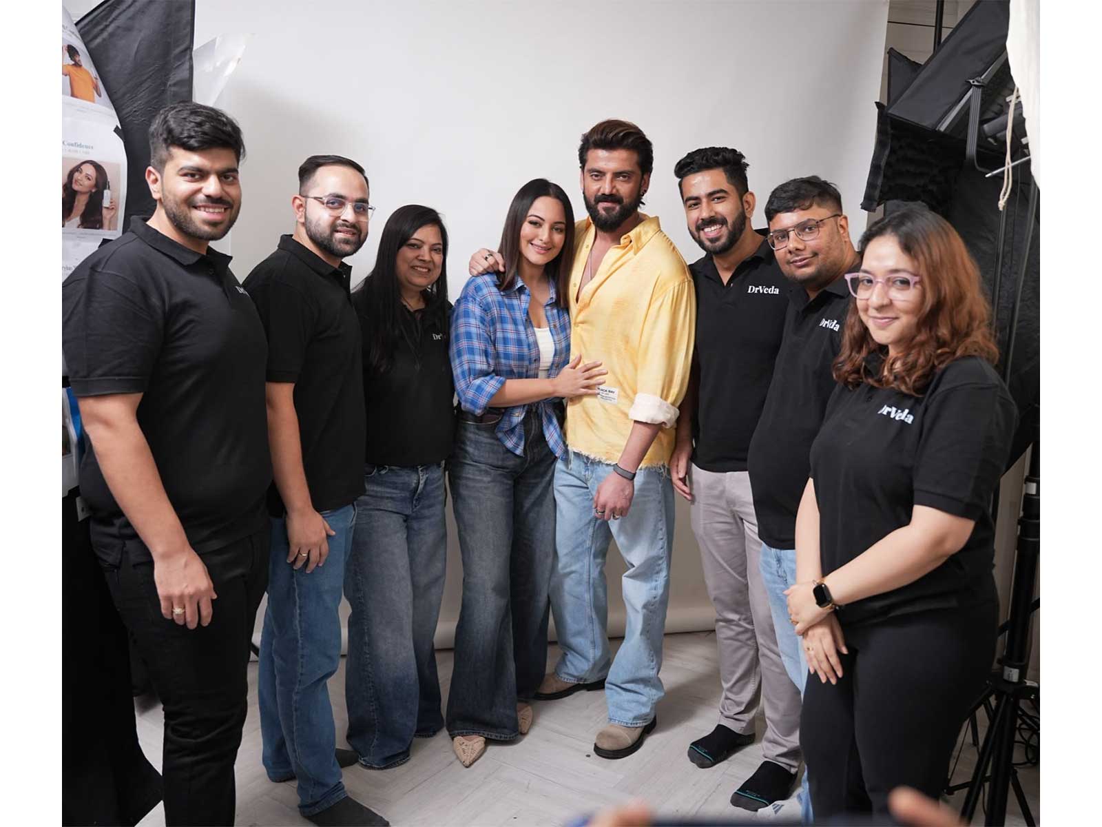Sonakshi Sinha and Zaheer Iqbal Join DrVeda as Brand Campaign faces for Skincare and Haircare Portfolio