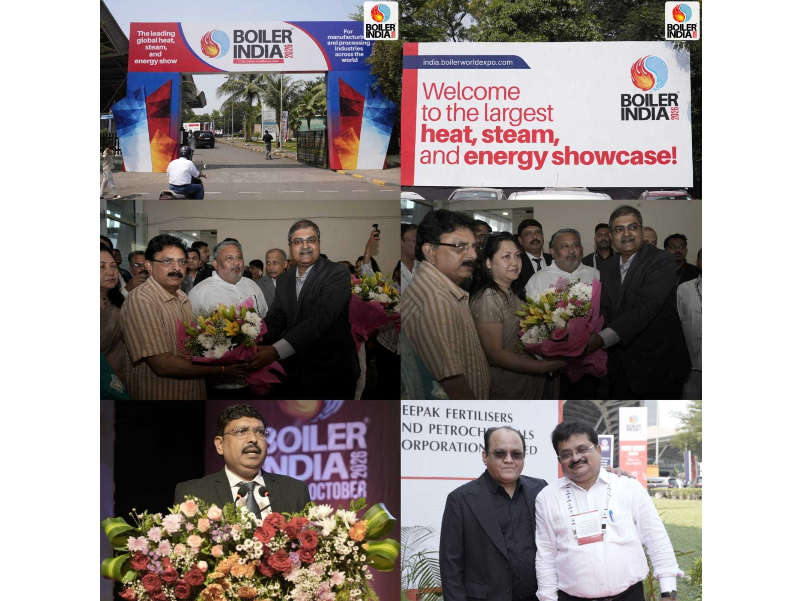 250 exhibitors, over 6,500 delegates, major product launches and 18 knowledge sessions mark the three-day exhibition; inaugural Pan-India Best Boiler User Awards presented at the closing ceremony 