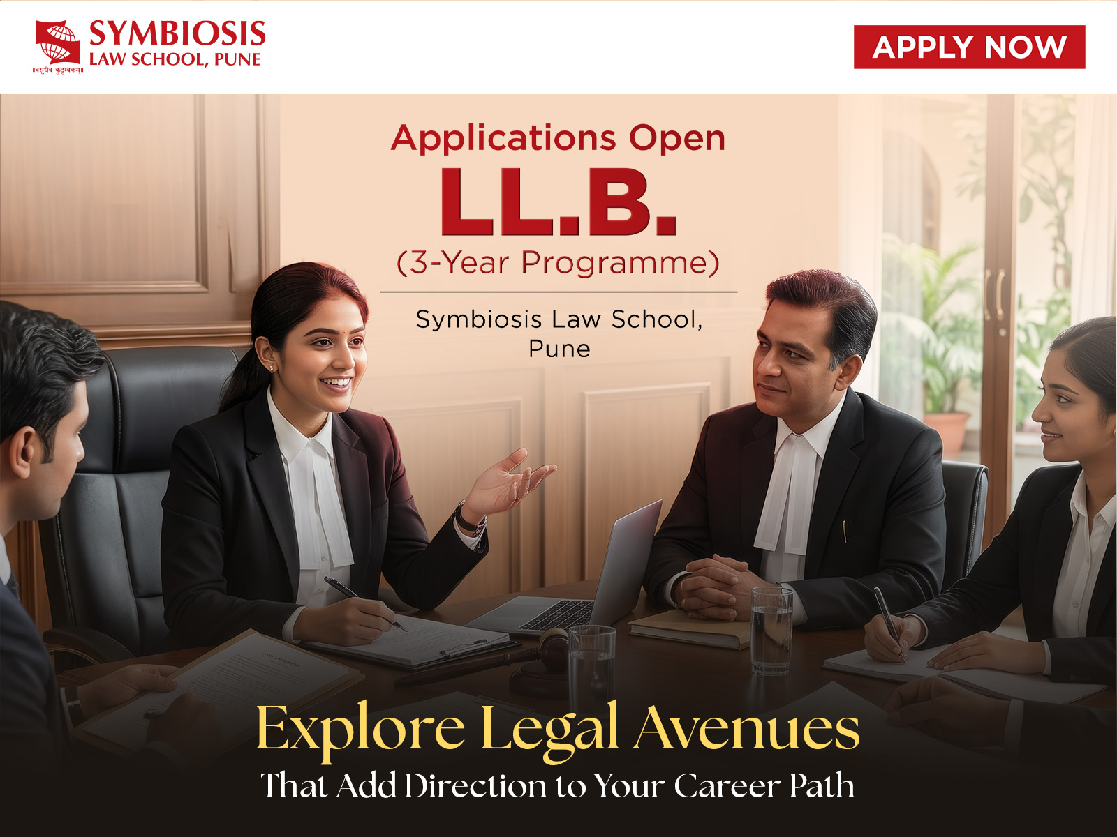 SLS Pune Invites Applications for the Three-Year LL.B. Programme via AIAT