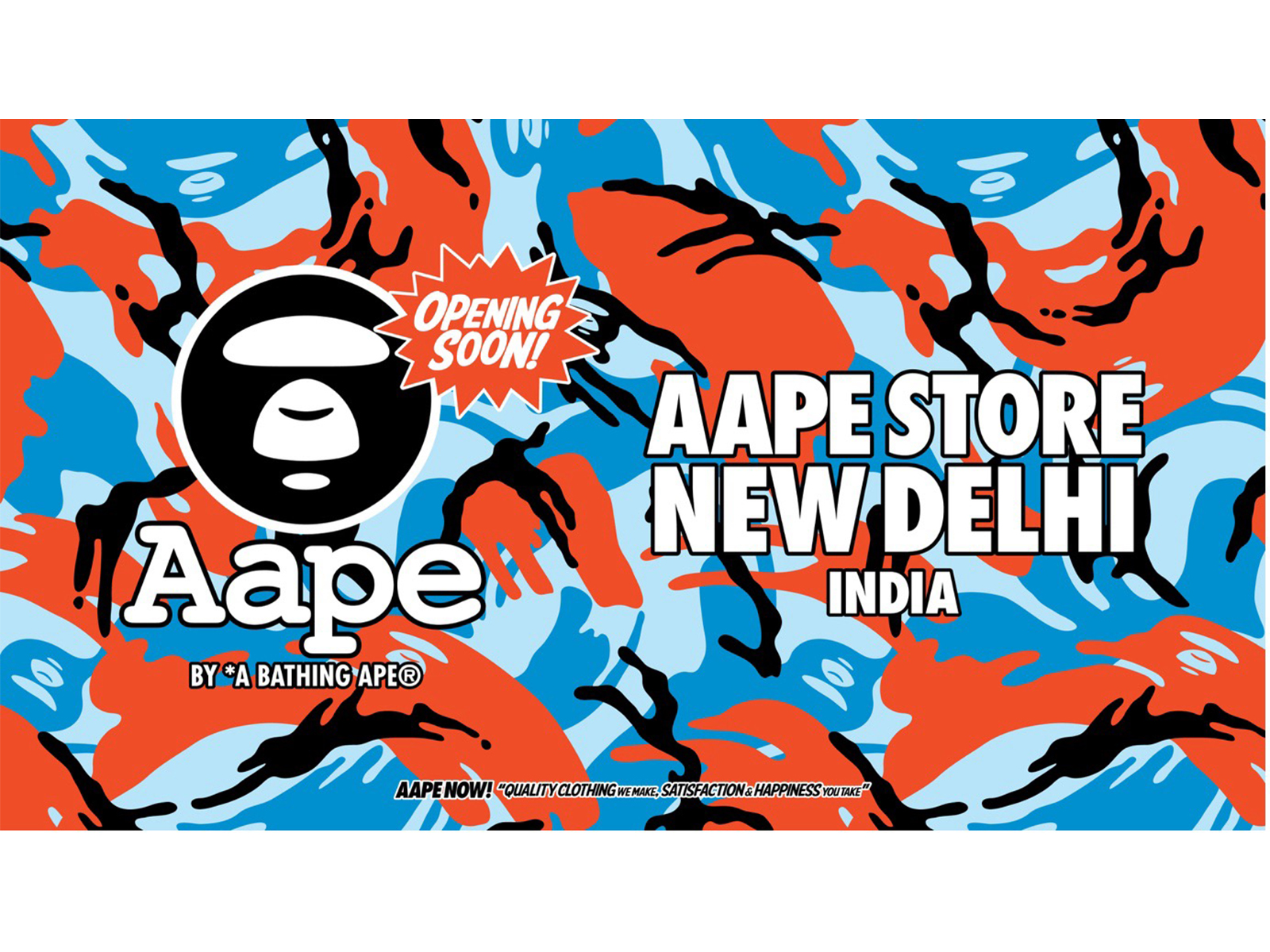 AAPE Store in India - Coming Soon