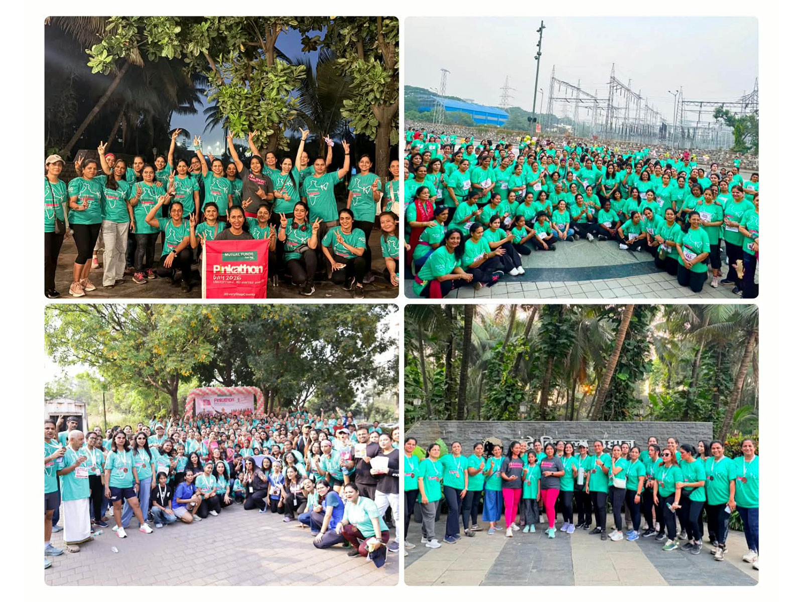 10,000 plus women participated in the 4th edition of Mutual Funds Sahi Hai Pinkathon Day