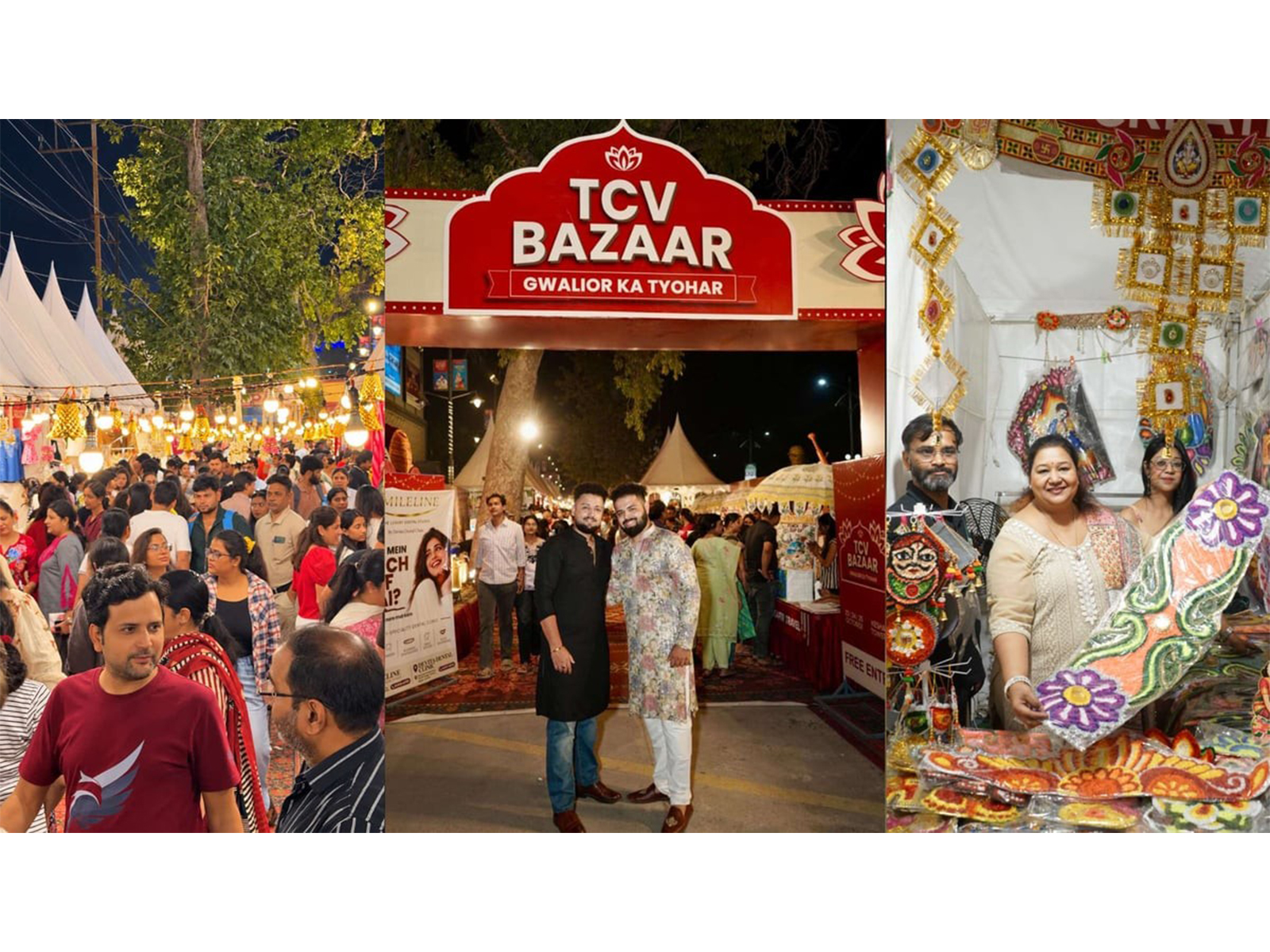 Arora Brothers Draw 50,000 visitors in TCV BAZAAR’s Diwali Edition in Gwalior