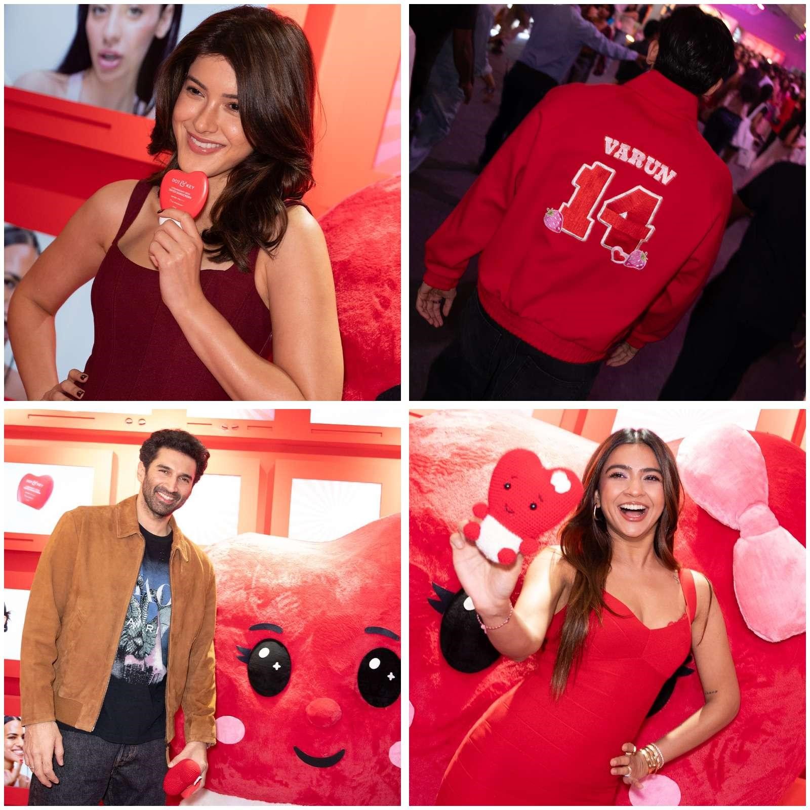 Shanaya Kapoor, Aditya Roy Kapur, The Rebel Kid and Varun Sood bring massive buzz to the brand’s interactive skincare booth at the annual beauty festival