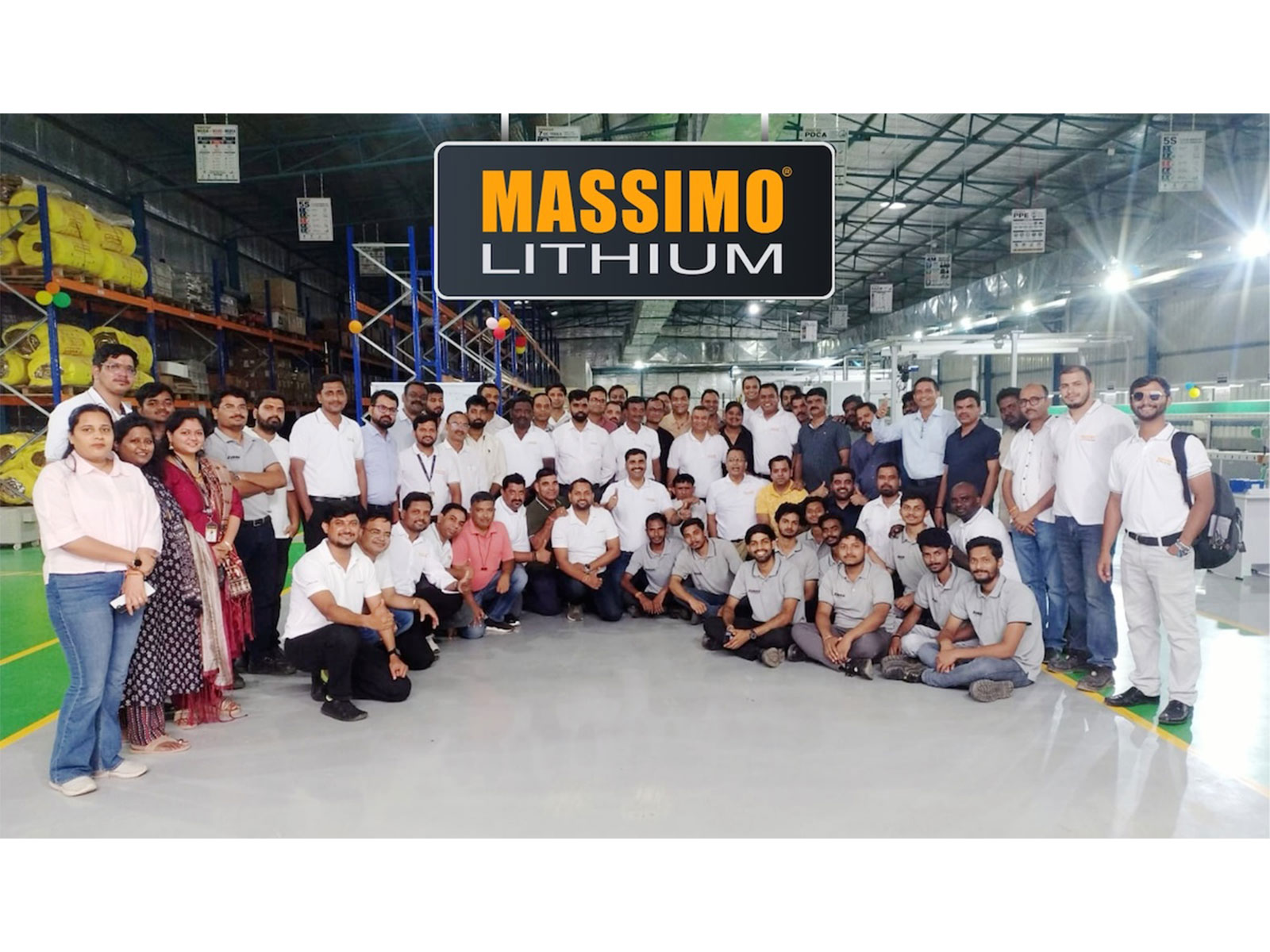 Massimo Team at Lithium Plant, Hyderabad