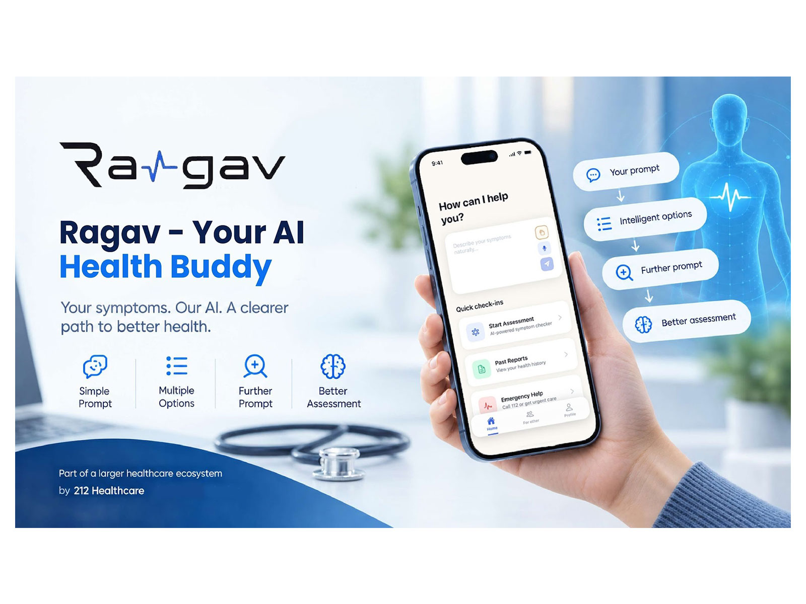 From Confusing Symptoms Searches to Clearer Answers: 212 Healthcare to Introduce Ragav - Your AI Health Buddy