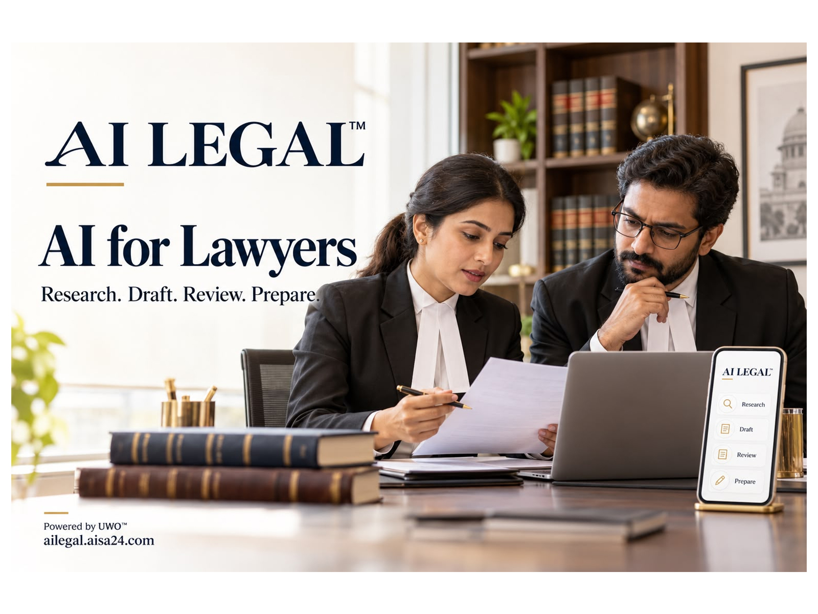 The Jabalpur-based legal tech platform brings legal research, document drafting, contract review and practical learning together in one workspace for India’s legal community