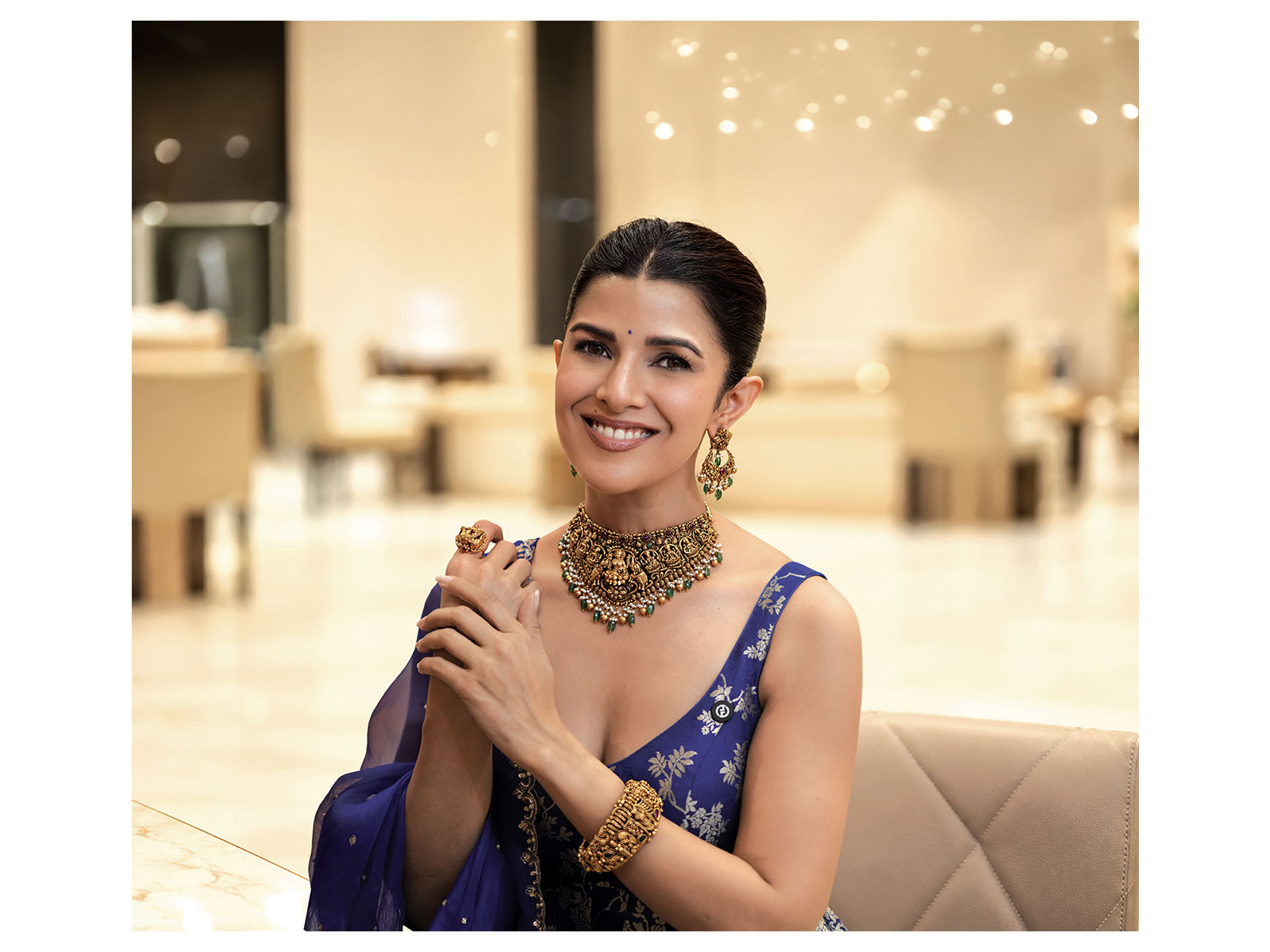 Nimrat Kaur at Phoenix Marketcity Mumbai, celebrating the festive season