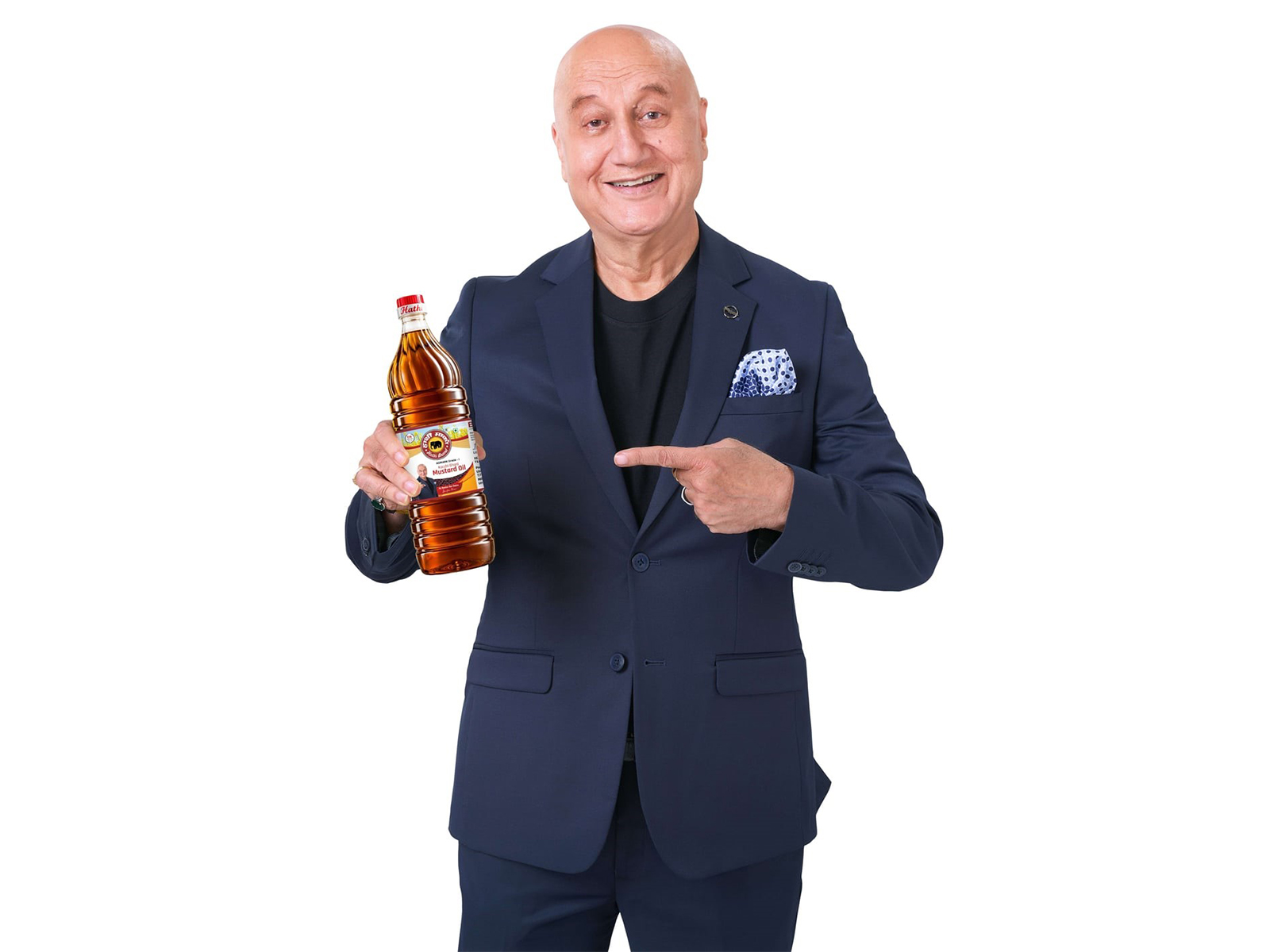 Hathi Edible Oil Targets 35-40% Growth, Taps Anupam Kher as a Brand Ambassador