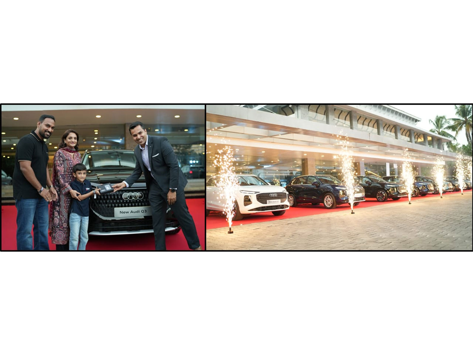PPS Motors launched the all-new Audi Q3 in Kerala, delivering the first 10 vehicles to customers in Kochi 