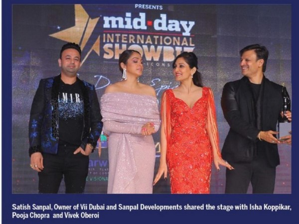 Serial entrepreneur Satish Sanpal bags Stylish Mid-Day Iconic Entrepreneur 2022 award in Dubai