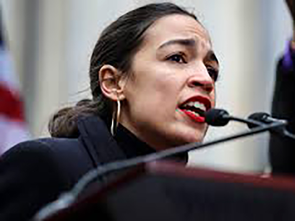 Ocasio-Cortez makes Bible joke to peddle interest rate cap bill