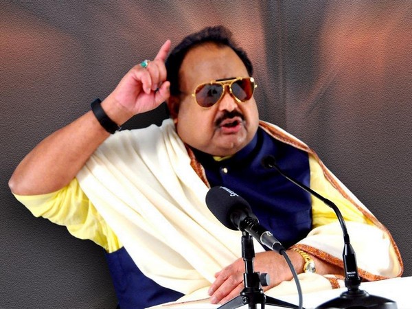 Founder and leader of Muttahida Qaumi Movement (MQM) Altaf Hussain.