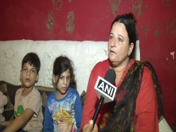 Mother-in-law of Baldev Kumar, Jyoti, speaking to ANI on Tuesday. Photo/ANI