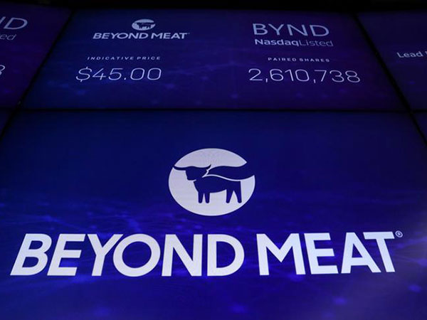 Beyond Meat fattens up as shares more than double in IPO
